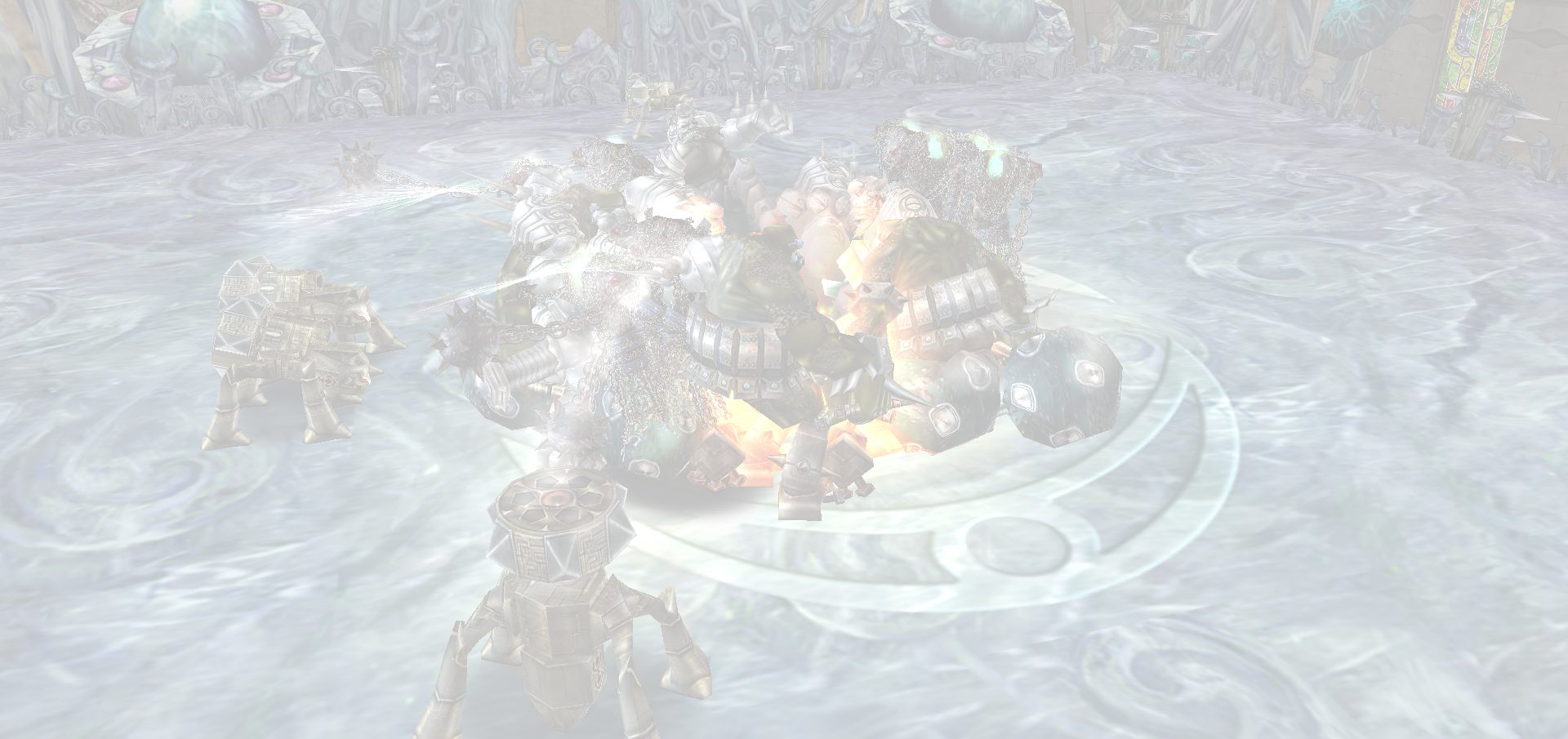 town with an anvil and fire